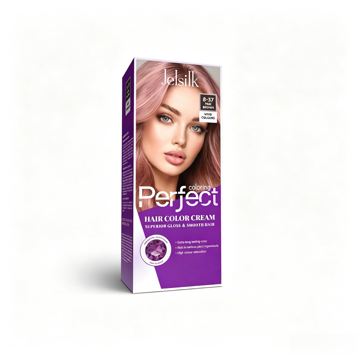 Jelsilk Perfect Hair Color Cream – Long-Lasting At-Home Hair Dye Kit