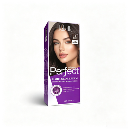Jelsilk Perfect Hair Color Cream – Long-Lasting At-Home Hair Dye Kit