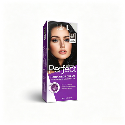 Jelsilk Perfect Hair Color Cream – Long-Lasting At-Home Hair Dye Kit