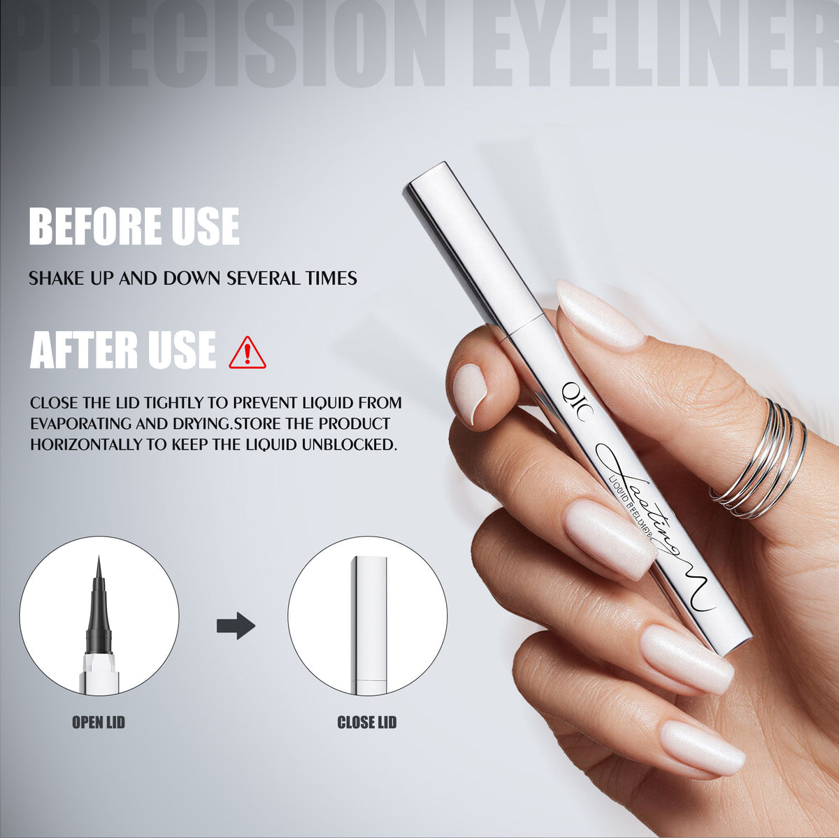 Eyeliner pen body packaging design