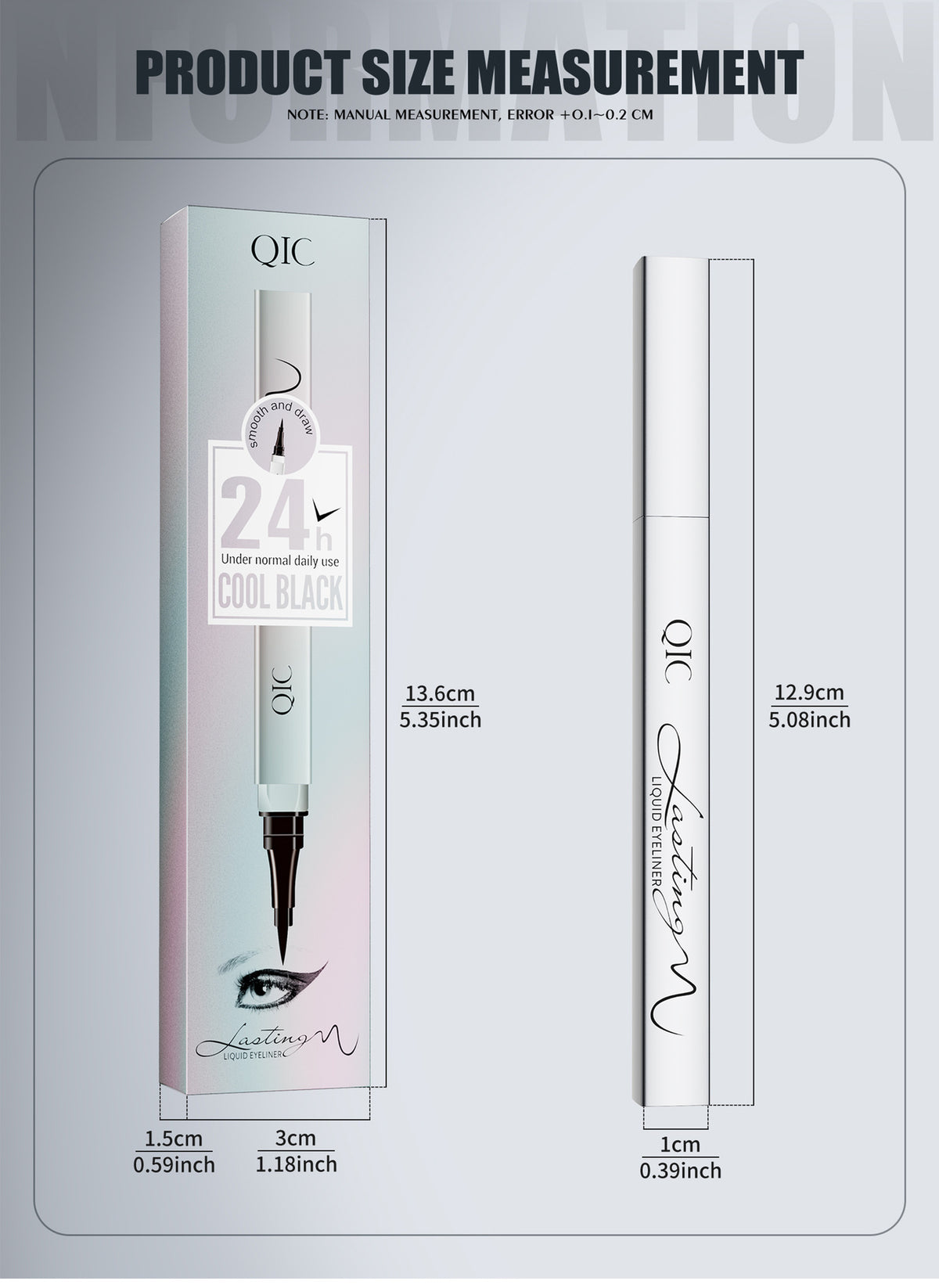 Eyeliner outer package front view
