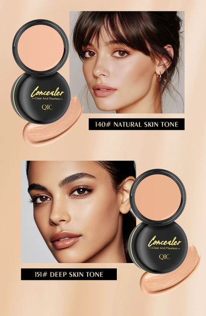 QIC concealer 140# natural skin tone,151# deep skin tone for different skin