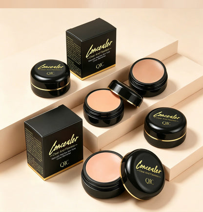 QIC concealer full set with retail box, 3 colors cosmetic collection