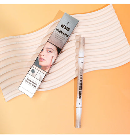 W3W Dual-Tip Faux Freckle Pen – Waterproof & Smudge-Proof