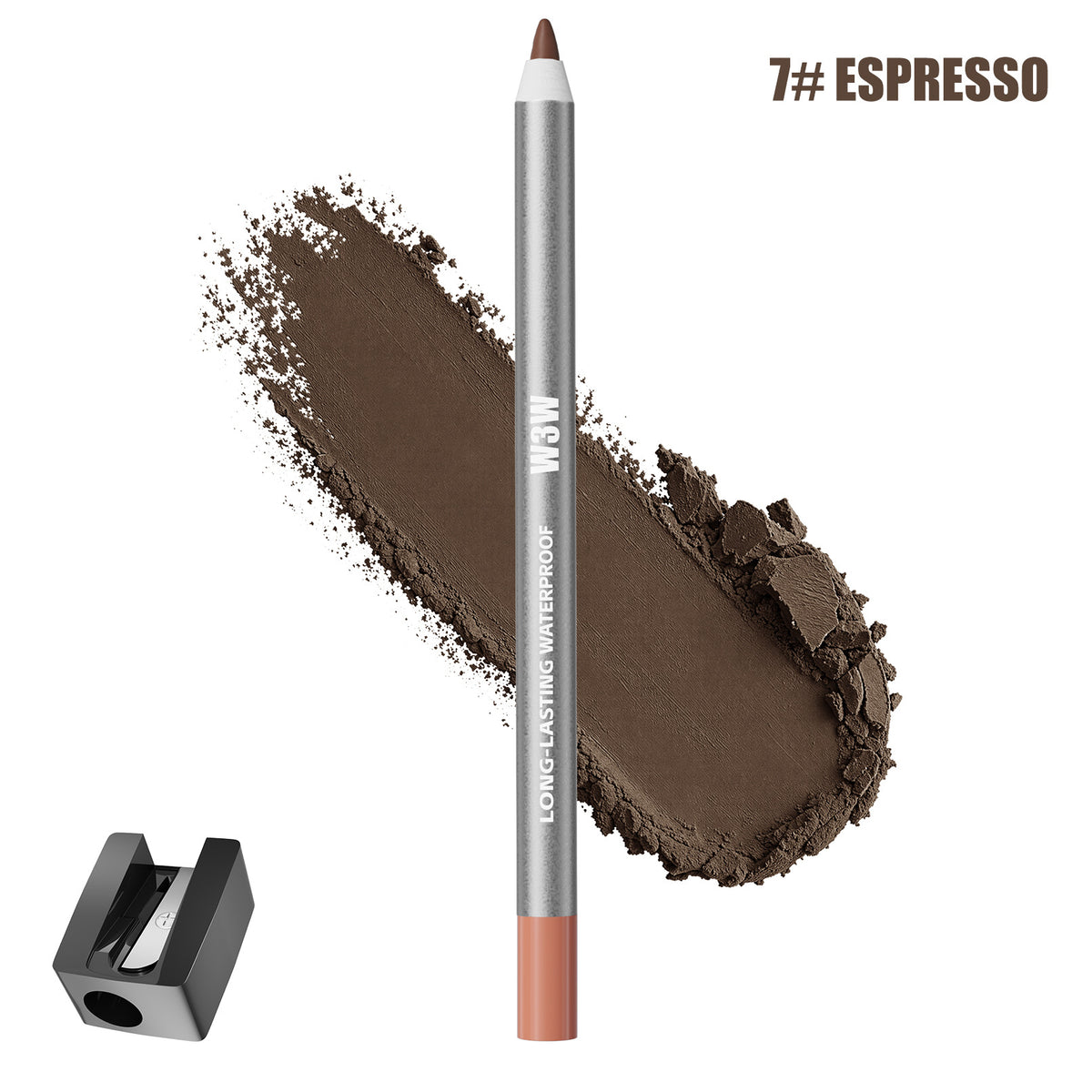 W3W Long-Lasting Waterproof Lip Liner – Creamy & Smooth, 8 Shades