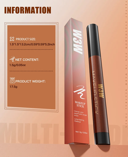 W3W Velvet Eye Stick product packaging and 1.5g net weight