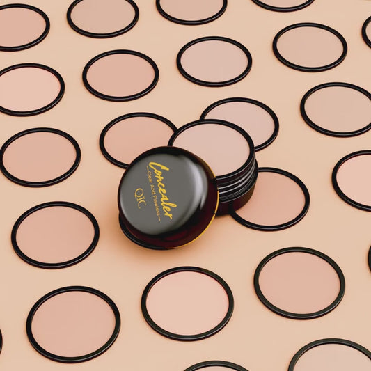 QIC Full-Coverage Concealer Cream – Waterproof Blemish & Tattoo Cover